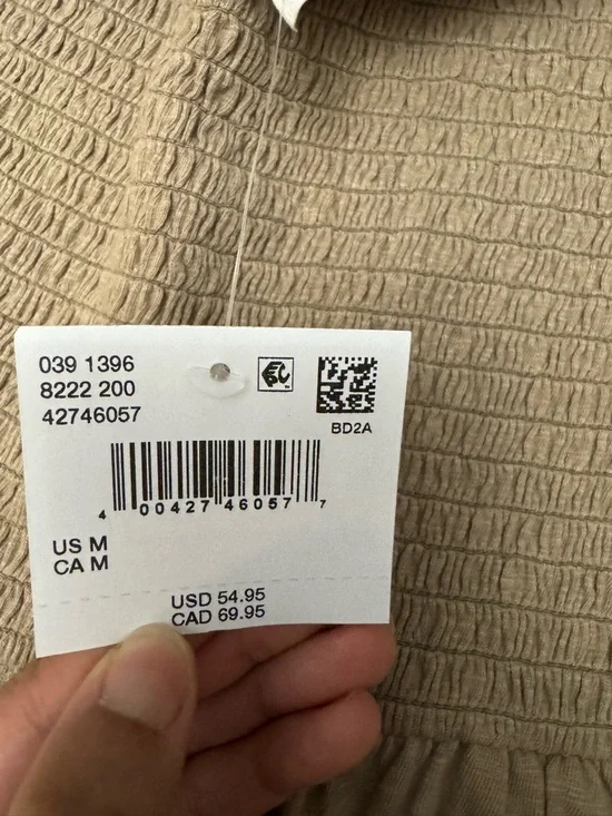 A&E Sunchaser Knit Smocked Tube Jumpsuit - Picture 4 of 6